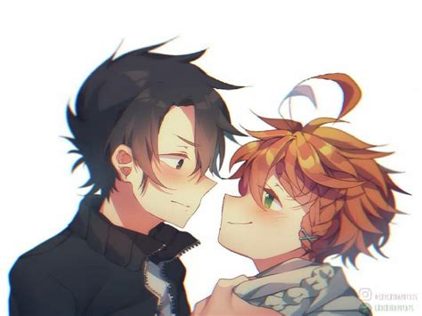 Ray And Emma The Promised Neverland Yakusoku No Neverland