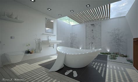 Add Skylights To Bring Natural Light In 22 Different Bathroom Designs