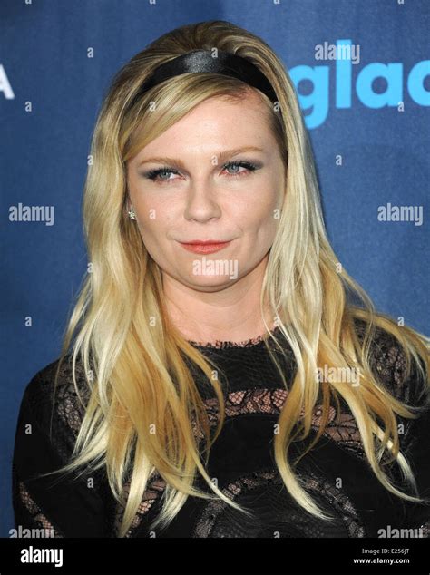 24th Annual Glaad Media Awards Held At The Jw Marriott Featuring Kirsten Dunst Where Los