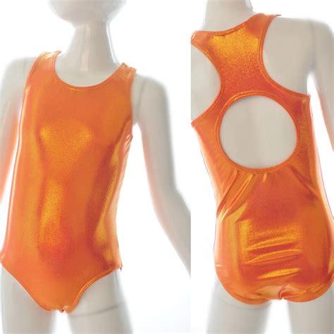 Girls Metallic Swimsuit Metallic Racer Back Bathing Suit Etsy