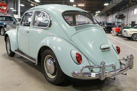 1966 Volkswagen Beetle 24587 Miles Bahama Blue Coupe 1300cc 4 Cylinder