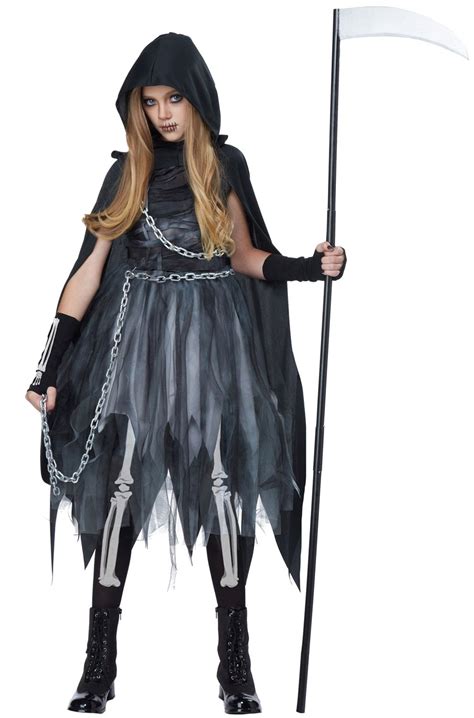 Reaper Girl Child Costume Halloween Kids Costumes Girls Tween