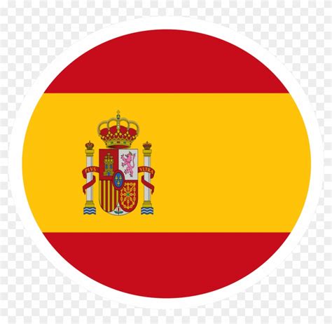 Perfekt, denn das angebot spanischer artikel in unserem onlineshop everflag.de ist riesig. Round Spain Flag Icon Clipart (#5572991) - PikPng