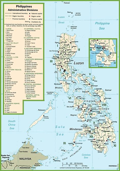 Political Map Of The Philippines Map Vector