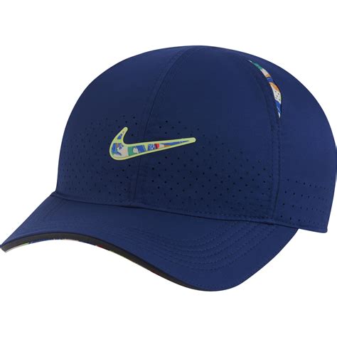 Nike Dri Fit Aerobill Featherlight Hat Blue Void Running Bath