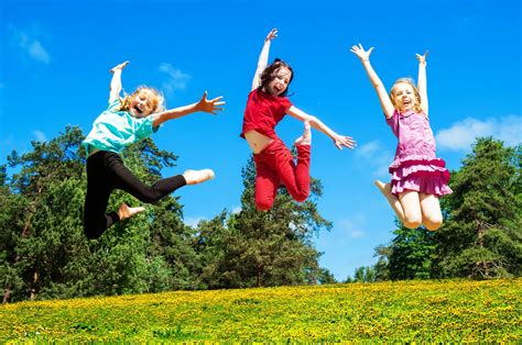Jumping Kids Images