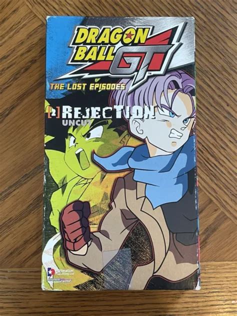 Dragon Ball Gt Z The Lost Episodes Saga Rejection Uncut Vhs Tape Rare Dbz 20 00 Picclick