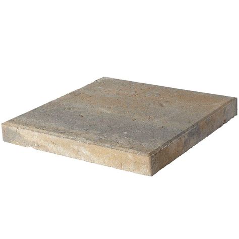 Pavestone 16 In X 16 In Yukon Concrete Step Stone 72650 The Home Depot