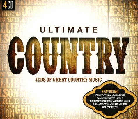 Various Various Ultimate Country Various Artists Cd Album