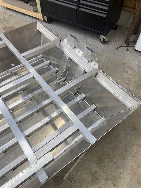 Aluminum Poling Skiff Build Dedicated To The Smallest Of Skiffs
