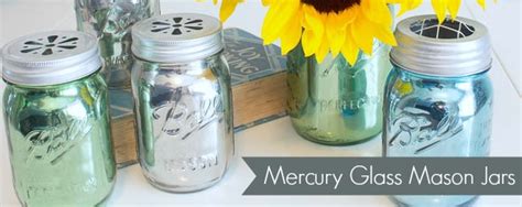 Mirrored Mercury Glass Mason Jars And Other Mason Jar Crafts Atta Girl Says