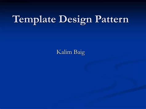 Ppt Template Design Pattern Powerpoint Presentation Free Download