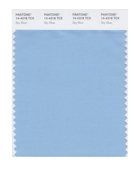 Pantone Smart Color Swatch Card 14 4318 Tcx Sky Blue Columbia Omni Studio