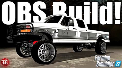 Farming Simulator Lifted Lowered Ford Obs Builds Haul Youtube