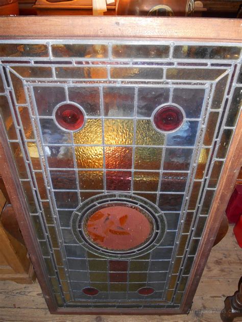 Antiques Atlas Exotic Bird Glass Panel