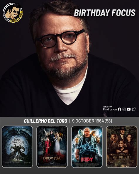 Happy Birthday Guillermo Del Toro Joblo Movie Trailers