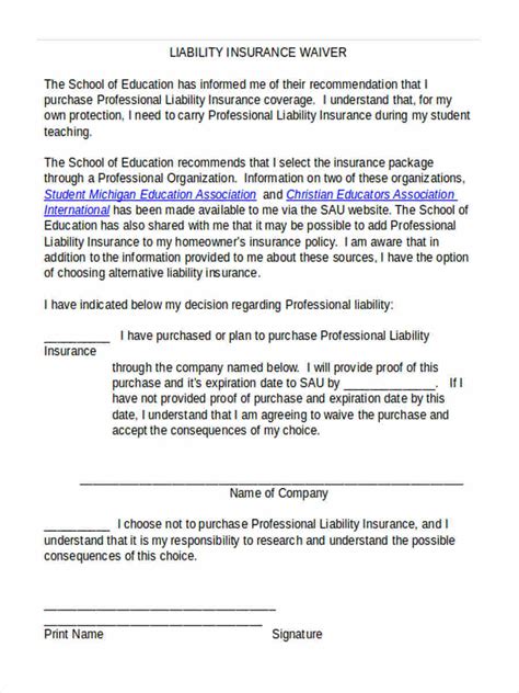 Under west virginia insurance law, an insured or insurer must ask for a rehearing based on a what type of annuity has a cash value that is based upon the performance of it's underlying investment all of these insurance products require an agent to have proper finra securities registration in order to. FREE 7+ Liability Insurance Forms in MS Word | PDF