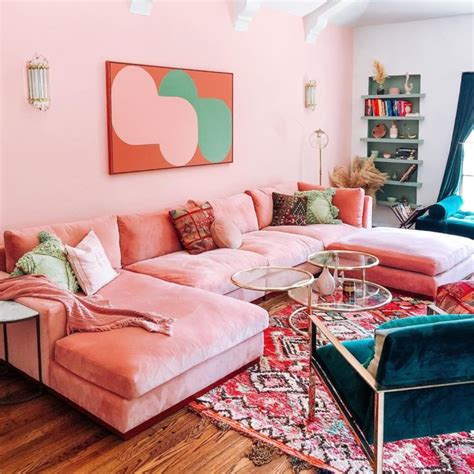 Step Outside Of The Comfort Zone Pink Sofa Living Room Ideas Decoholic