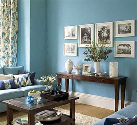 desain interior ruang tamu minimalis unik bernuansa biru desain rumah