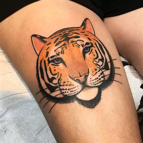 Tatuagem de tigre feminina 70 ideias incríveis para despertar a coragem