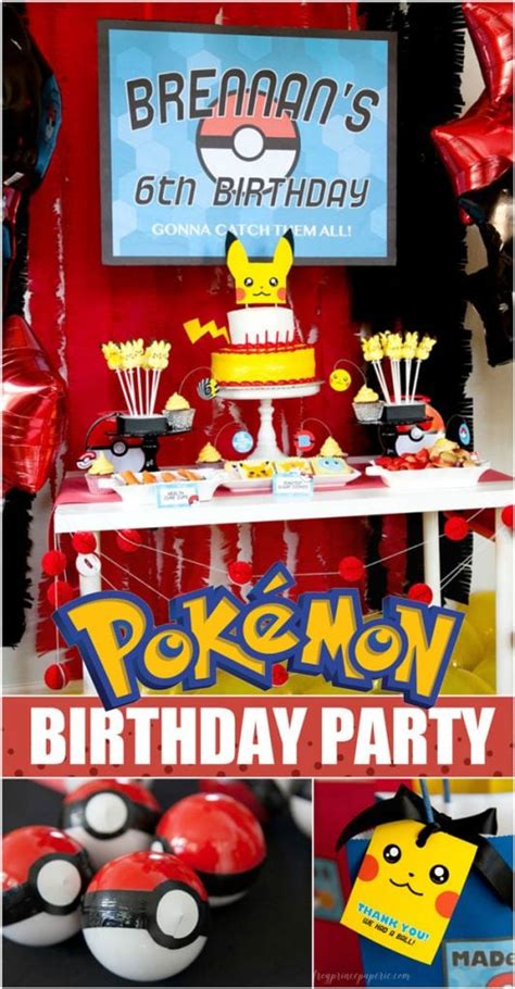 Diy Pokemon Birthday Party Ideas For The Best Birthday Ever Frog
