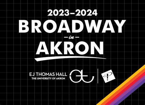 Playhouse Square Announces 2023 2024 Broadway In Akron Series