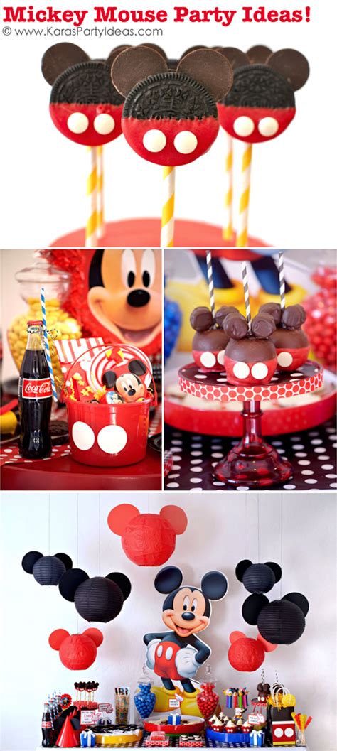 1st Birthday Mickey Mouse Decorations Boy