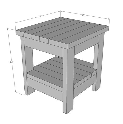 We did not find results for: Tryde End Table with Shelf - Updated Pocket Hole Plans ...
