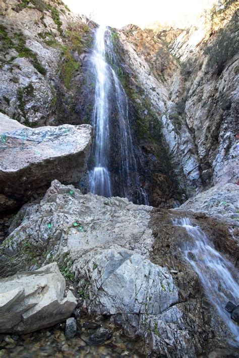 Bonita Falls In Lytle Creek 100 Foot Waterfall Near Rancho Cucamonga