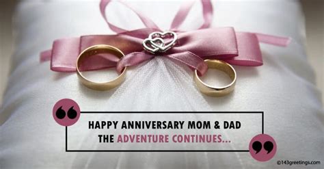 Best Anniversary Wishes And Messages For Parents 143 Greetings