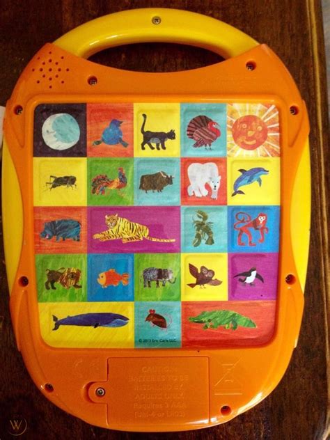 My First Smart Pad And Eric Carle 8 Book Set Excellent Condition