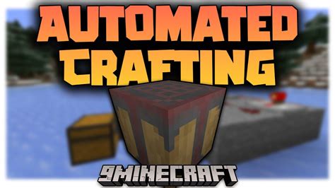 Automated Crafting Mod 1192 1182 Automatic Item Crafting Mc