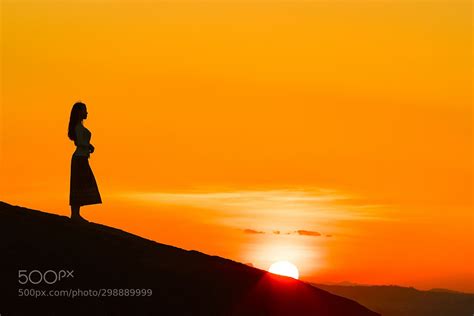 Sunrise And Silhouette By Smoothy Sunrise Photo Silhouette
