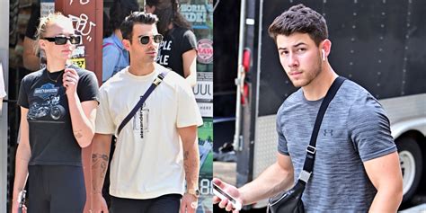 Joe Jonas Spends His Morning With His Brother Wife Joe Jonas Nick Jonas Sophie Turner