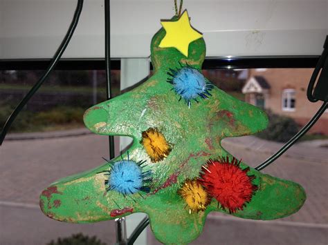 Paper Mache Christmas Tree Decorations Oakley Childcare
