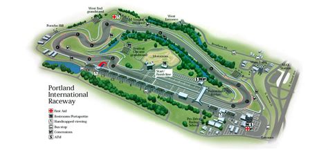 Portland International Raceway Slot Racing Slot Car Tracks Racing Art