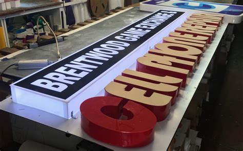 Hayward Ca Led Illuminated Channel Letters And Sign Cabinets