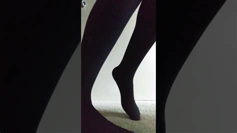 Asmr Black Pantyhose Legs And Feet Rubbing Youtube