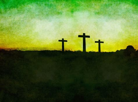 Cross On The Hill Free Stock Photo Public Domain Pictures