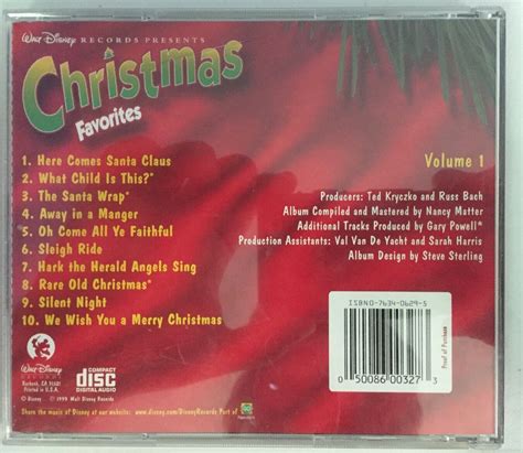 Various Artists Disney Christmas Favorites Vol 1 Cd 50086003273 Ebay