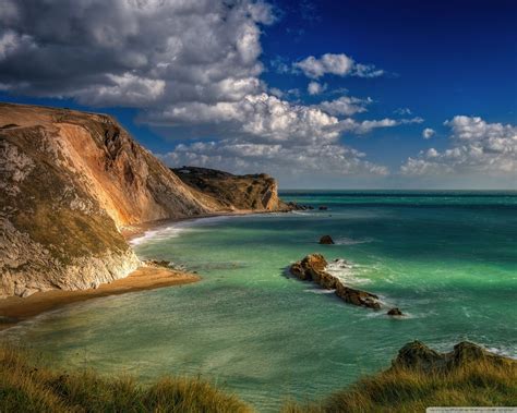 Blue Lagoon Durdle Door Dorset England Ultra Hd Desktop Background