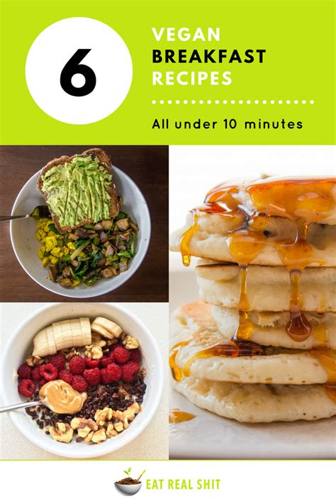 Plant Based Breakfast Recipes To Start Off Your Morning