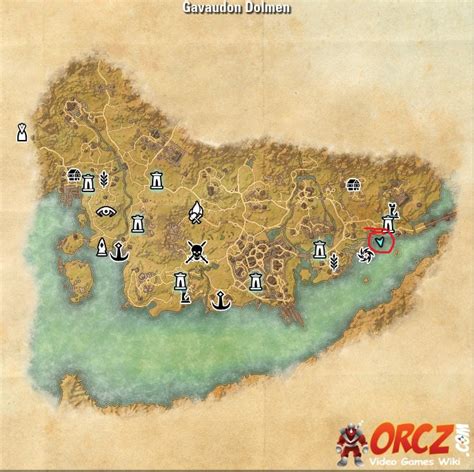 Eso Stormhaven Treasure Map Vi Orcz The Video Games Wiki
