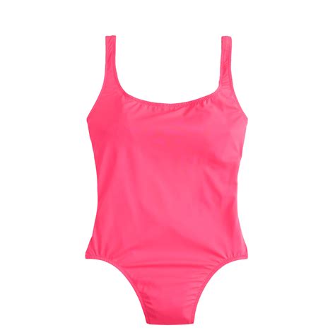 Jcrew Neon Twist Bandeau Underwire Bikini Top In Pink Lyst