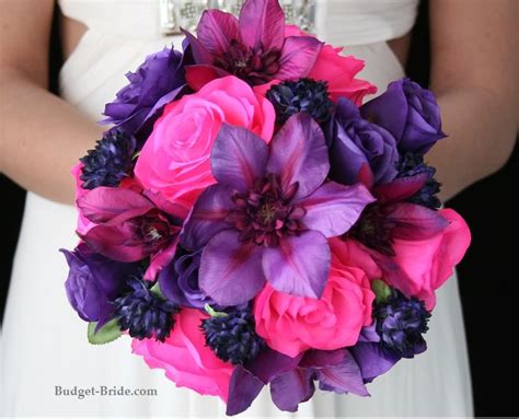 Wedding Flowers Pink And Purple Wedding Flowers