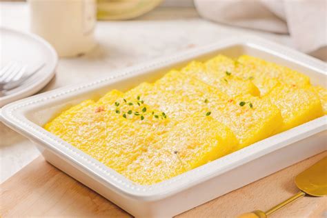 Easy Baked Polenta Recipe With Parmesan Cheese