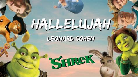 Hallelujah Shrek Lyrics Youtube