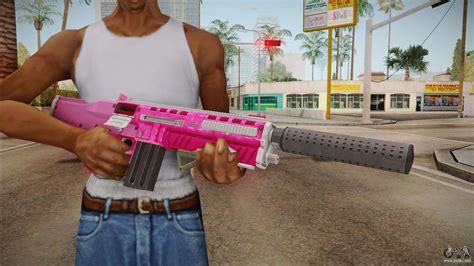 Gta 5 Assault Shotgun Pink For Gta San Andreas