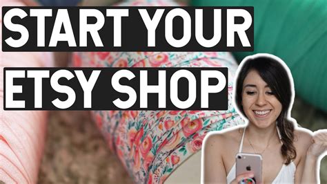 Etsy Advice For Beginners How To Start An Etsy Shop 2019 Youtube