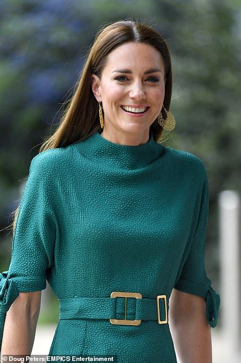 Kate Middleton Dons £785 Green Dress From Up And Coming London Designer